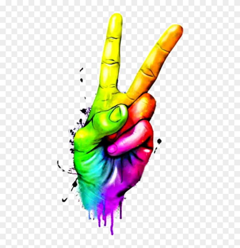 Detail Peace Hand Sign Png Nomer 36