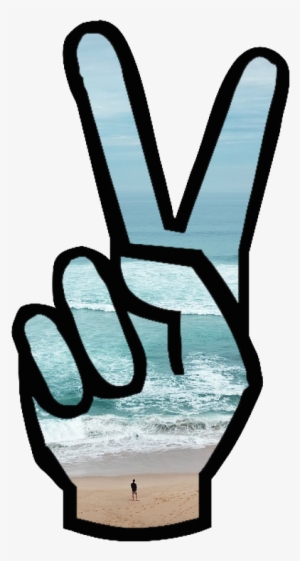 Detail Peace Hand Sign Png Nomer 57