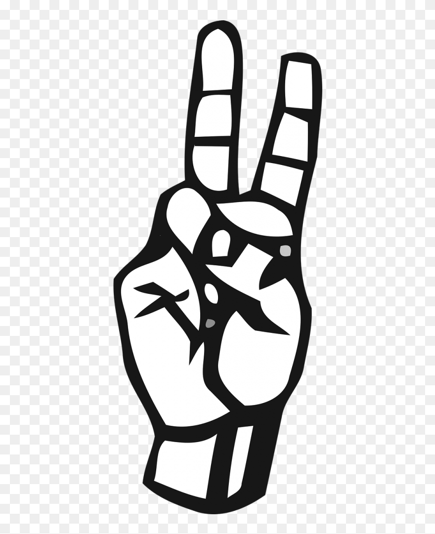 Detail Peace Hand Sign Png Nomer 8