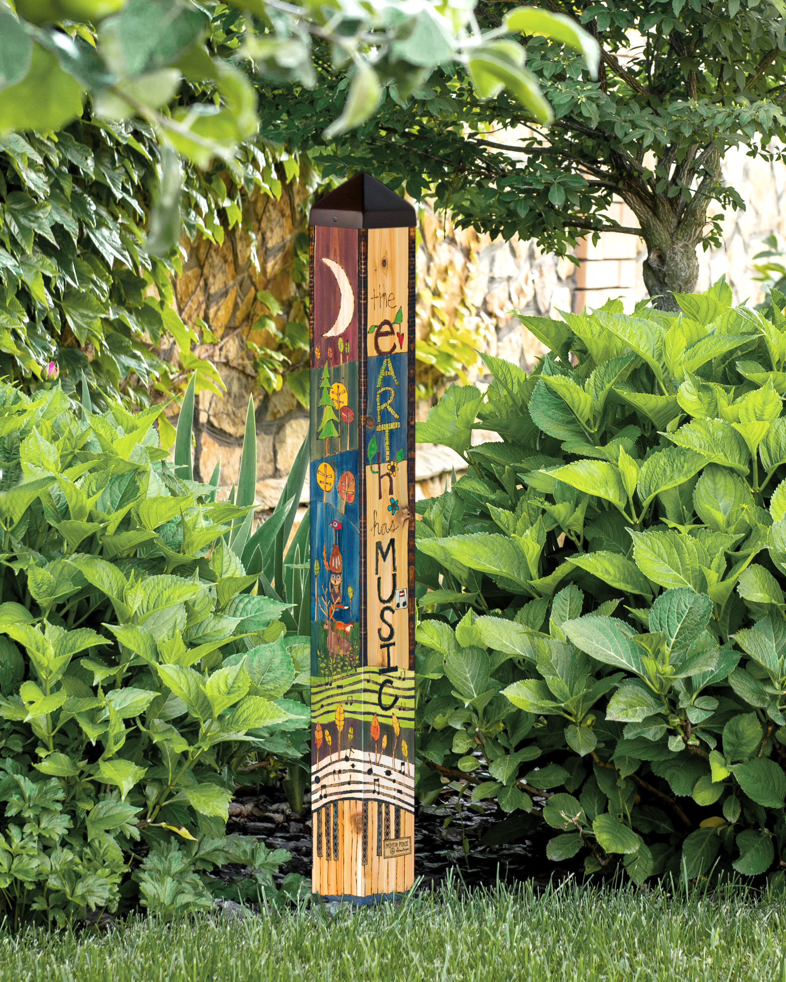 Detail Peace Pole Bird Bath Nomer 42