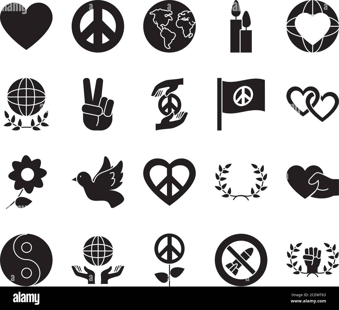 Detail Peace Symbol Nomer 20