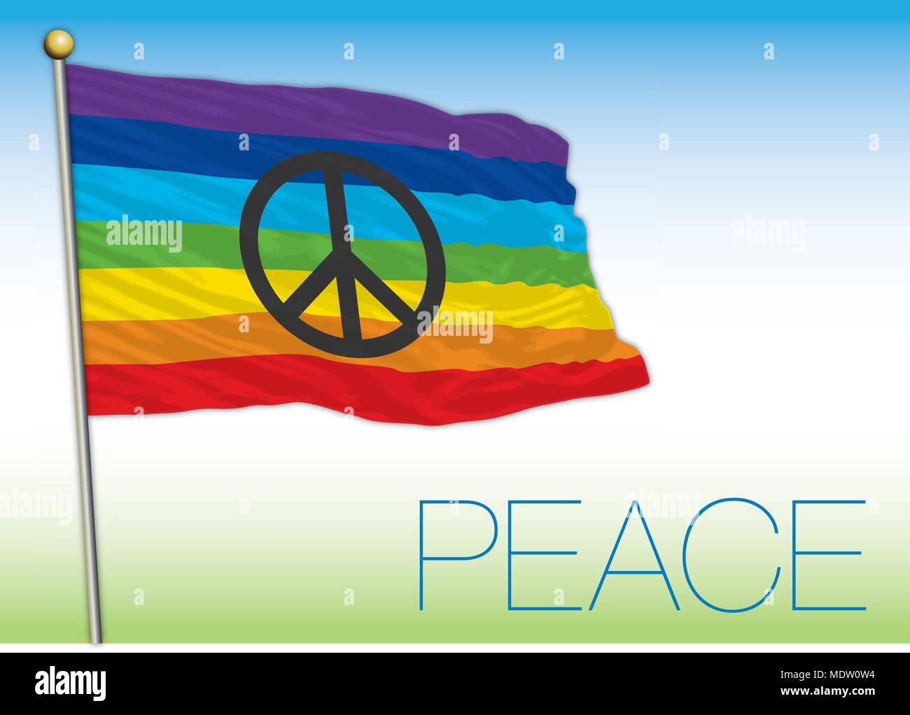 Detail Peace Symbol Flag Nomer 52