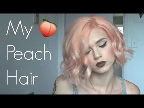 Detail Peach Hair Color Arctic Fox Nomer 21