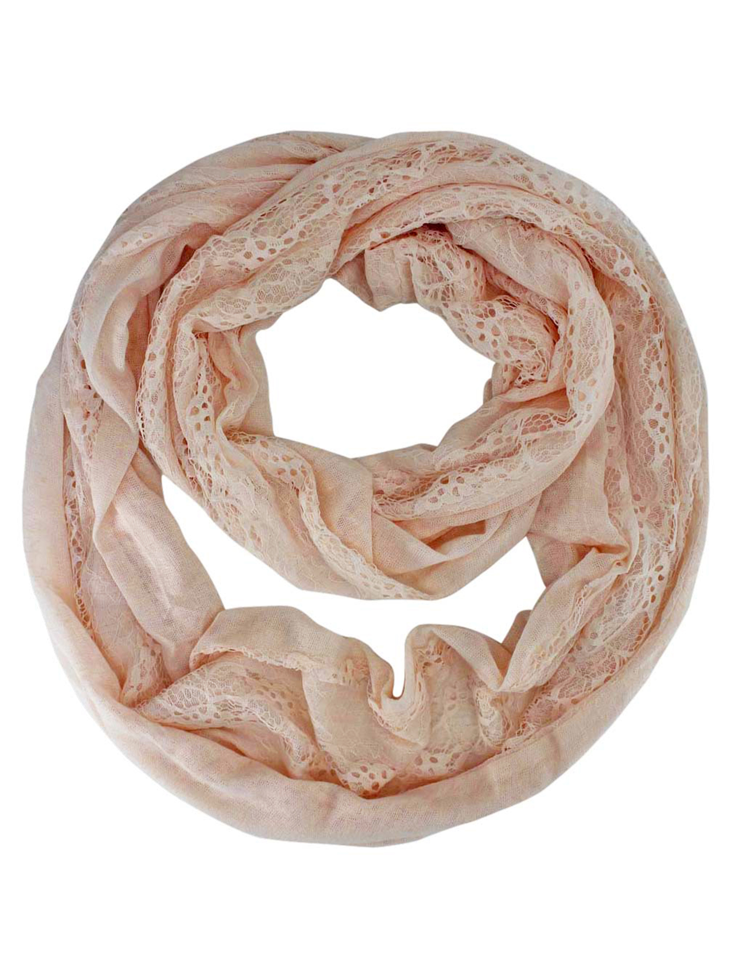 Detail Peach Infinity Scarf Nomer 7