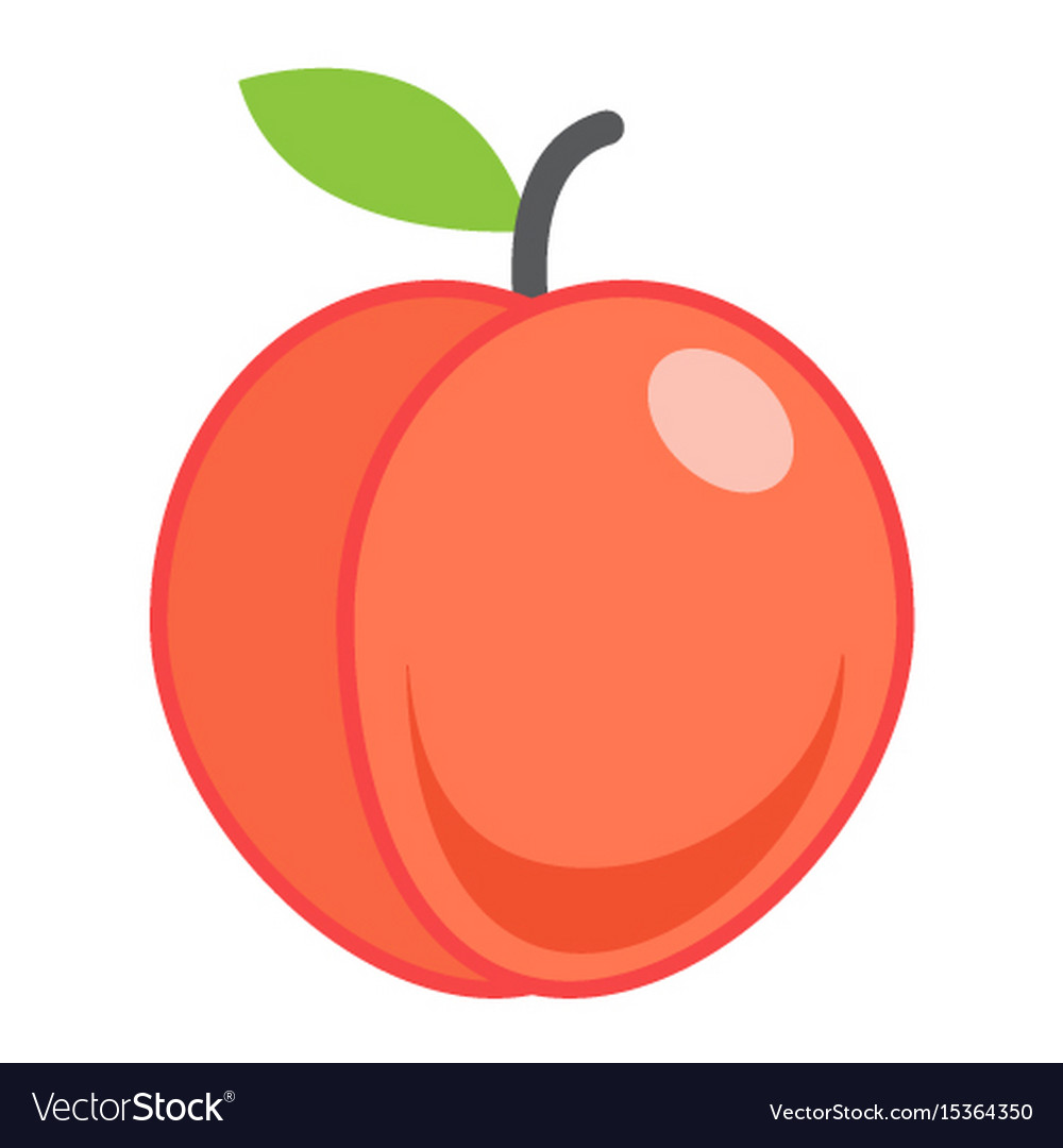 Detail Peach Vector Image Nomer 13