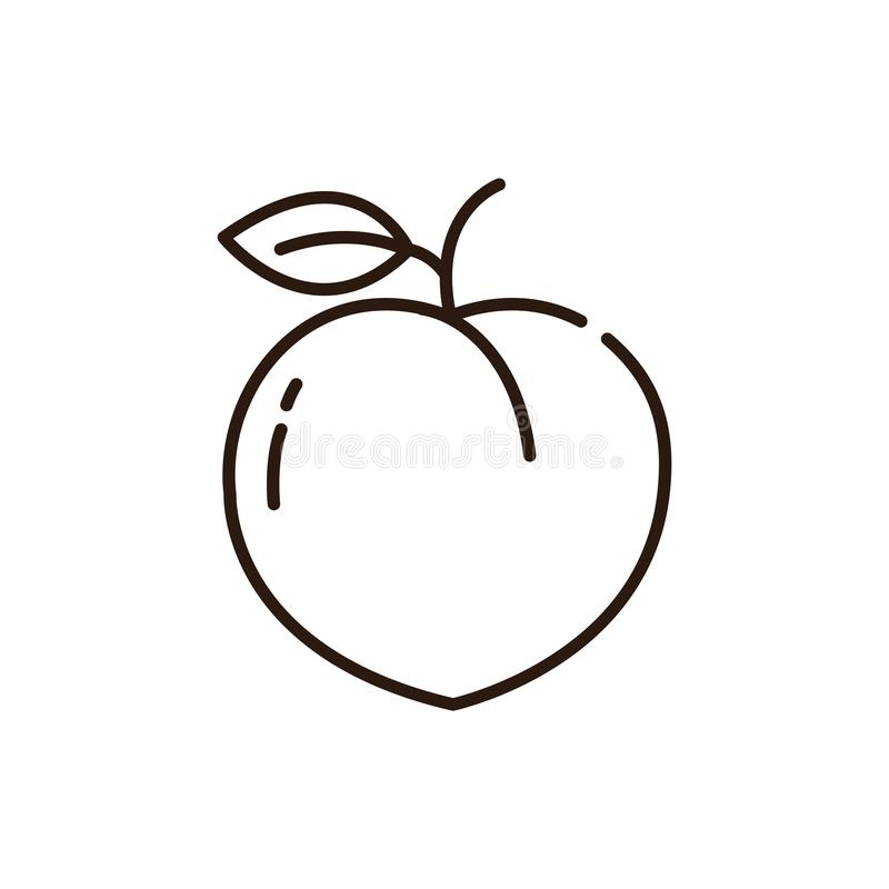 Detail Peach Vector Image Nomer 24