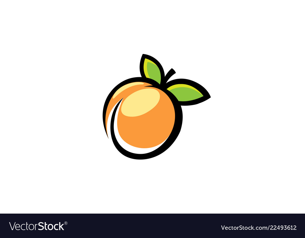 Detail Peach Vector Image Nomer 25