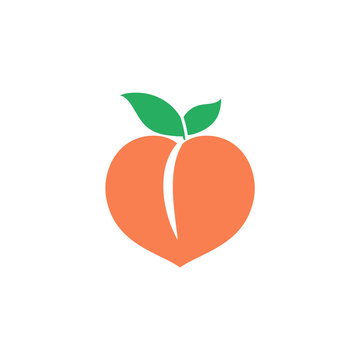 Detail Peach Vector Image Nomer 29