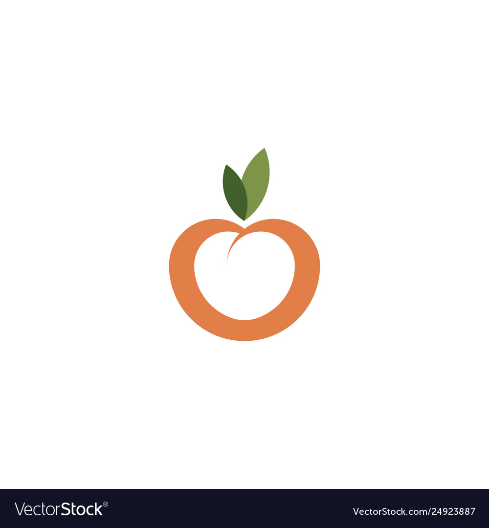 Detail Peach Vector Image Nomer 36