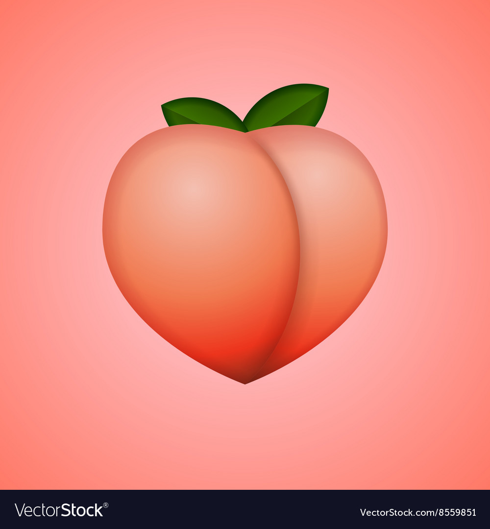 Detail Peach Vector Image Nomer 41