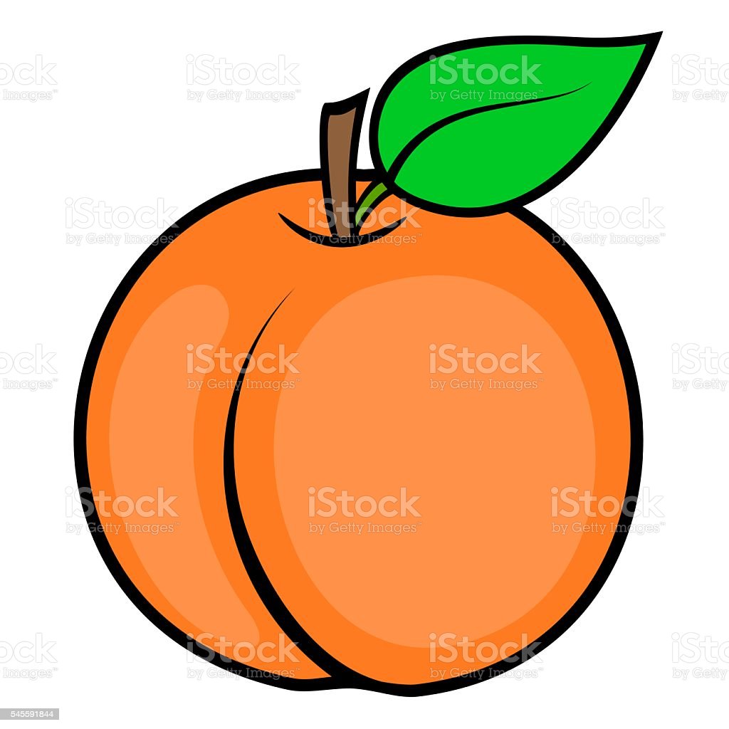 Detail Peach Vector Image Nomer 43