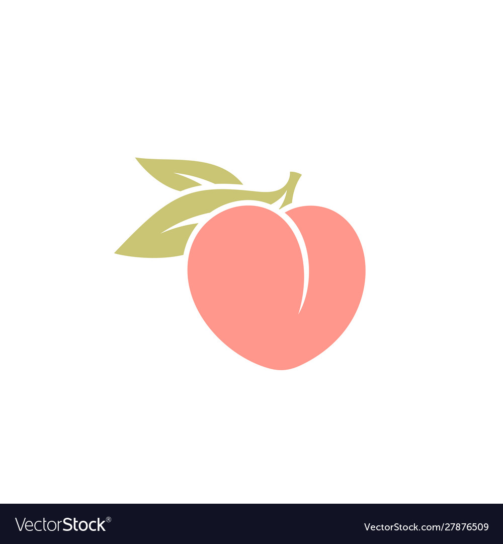 Detail Peach Vector Image Nomer 52