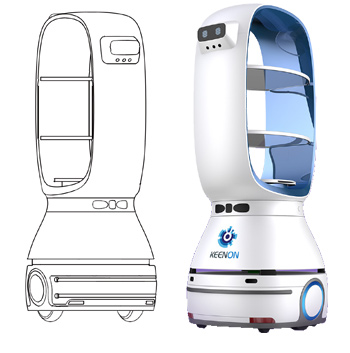 Detail Peanut Robot Waiter Nomer 7