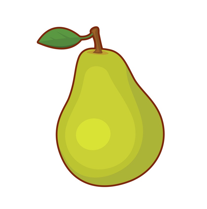 Pear Fruit Clipart - KibrisPDR