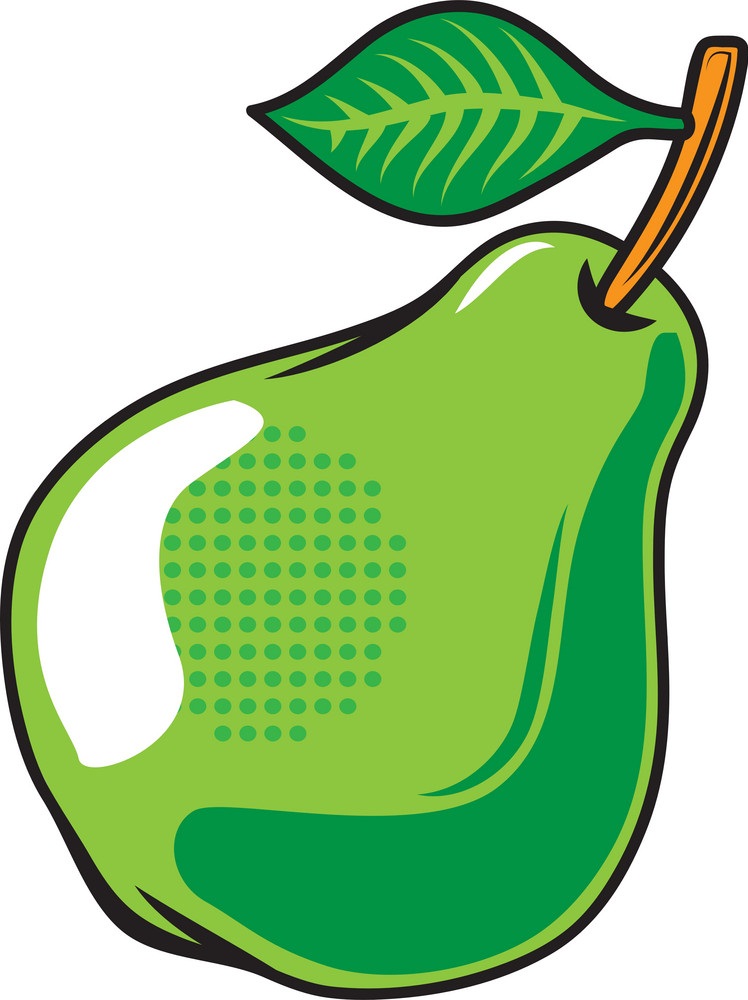 Detail Pear Fruit Clipart Nomer 36