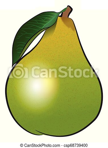 Detail Pear Fruit Clipart Nomer 51