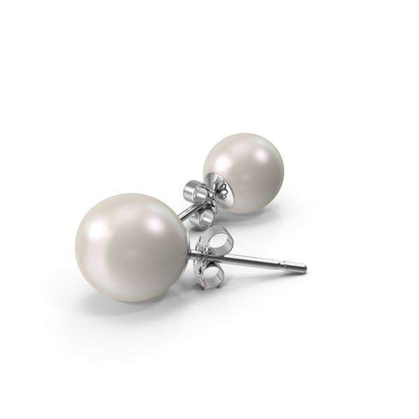 Detail Pearl Earrings Png Nomer 5