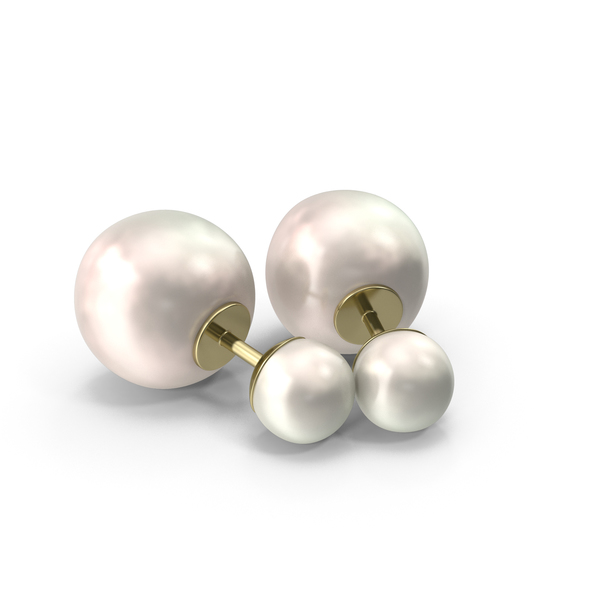Detail Pearl Earrings Png Nomer 45