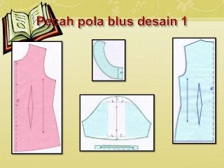 Detail Pecah Pola Blus Sesuai Desain Nomer 12