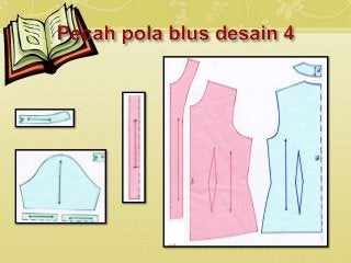 Detail Pecah Pola Blus Sesuai Desain Nomer 5