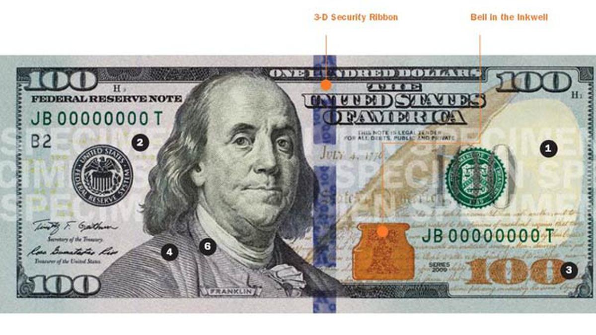 Detail Pecahan Dolar Amerika Nomer 18