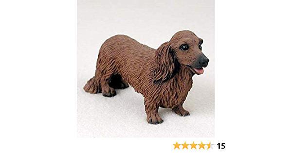 Detail Long Haired Dachshund Statue Nomer 34