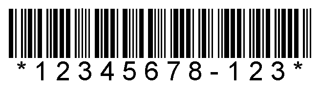 Detail Long Skinny Barcode Nomer 5