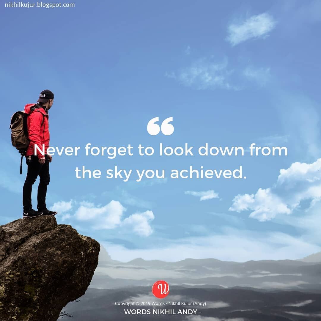 Detail Looking Down Quotes Nomer 25