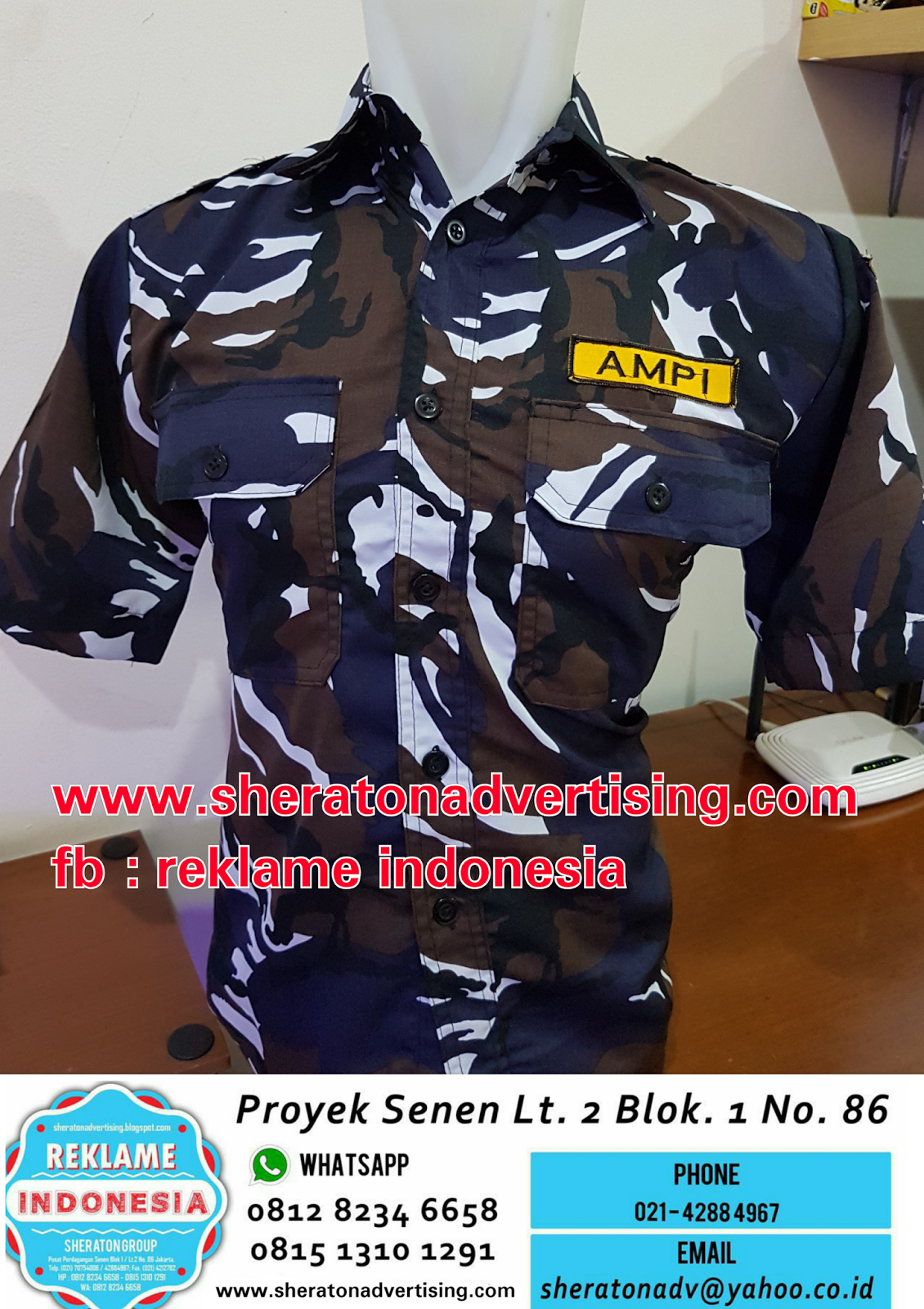 Detail Loreng Ampi Nomer 18