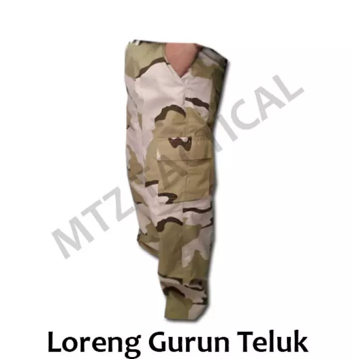 Detail Loreng Gurun Nomer 44