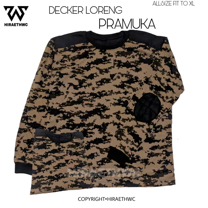 Detail Loreng Pramuka Nomer 36