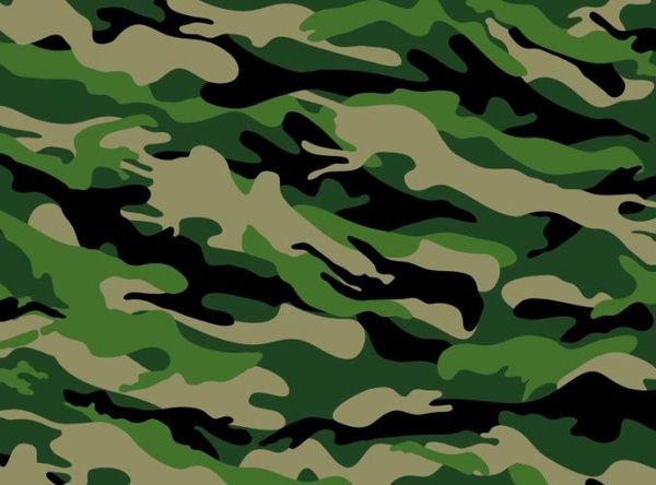 Detail Loreng Tentara Vector Nomer 3