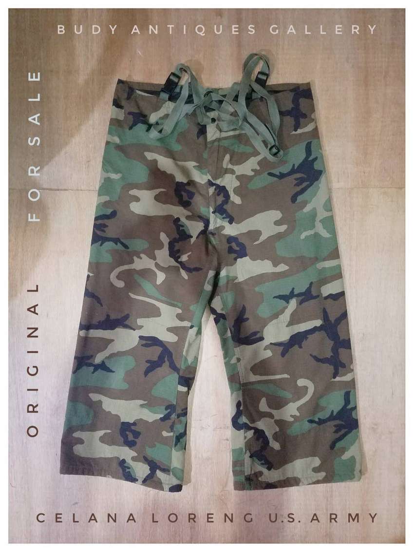 Detail Loreng Us Army Nomer 12