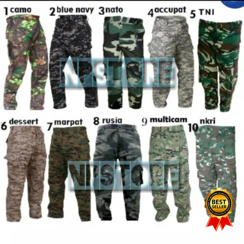 Detail Loreng Us Army Nomer 20