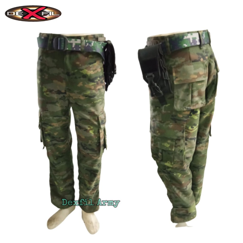 Detail Loreng Us Army Nomer 22