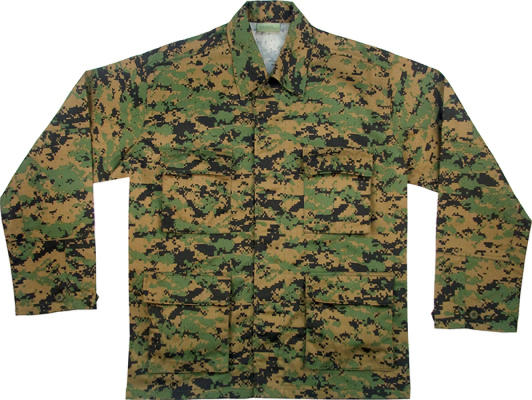 Detail Loreng Us Army Nomer 6