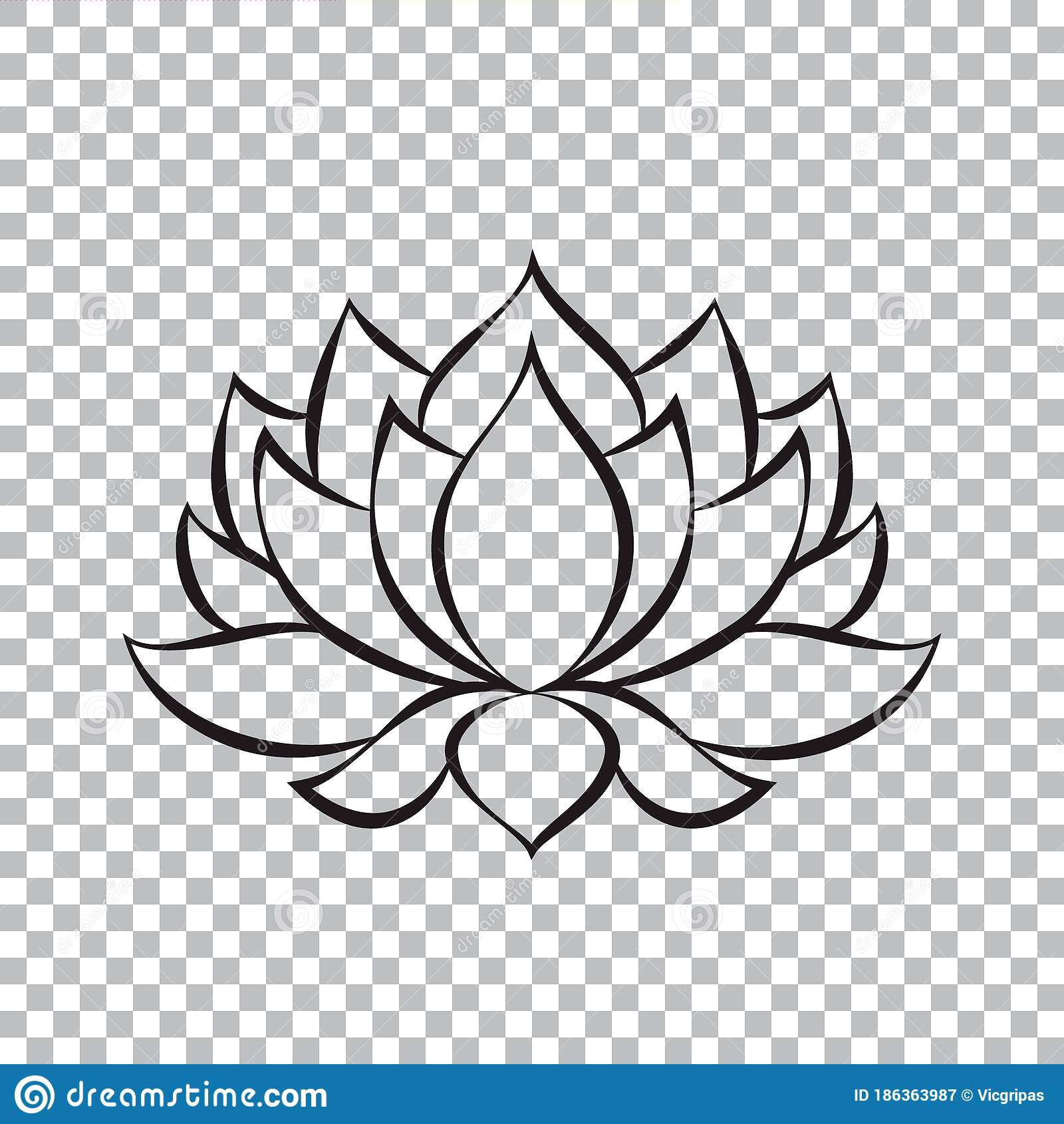 Detail Lotus Flower Transparent Nomer 42