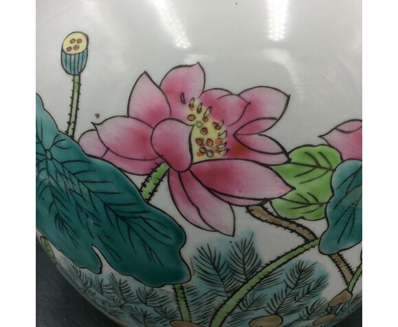 Detail Lotus Frog Vase Nomer 15