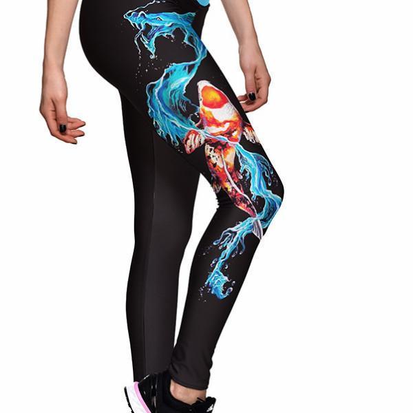 Detail Lotus Leggings Guns Out Nomer 17