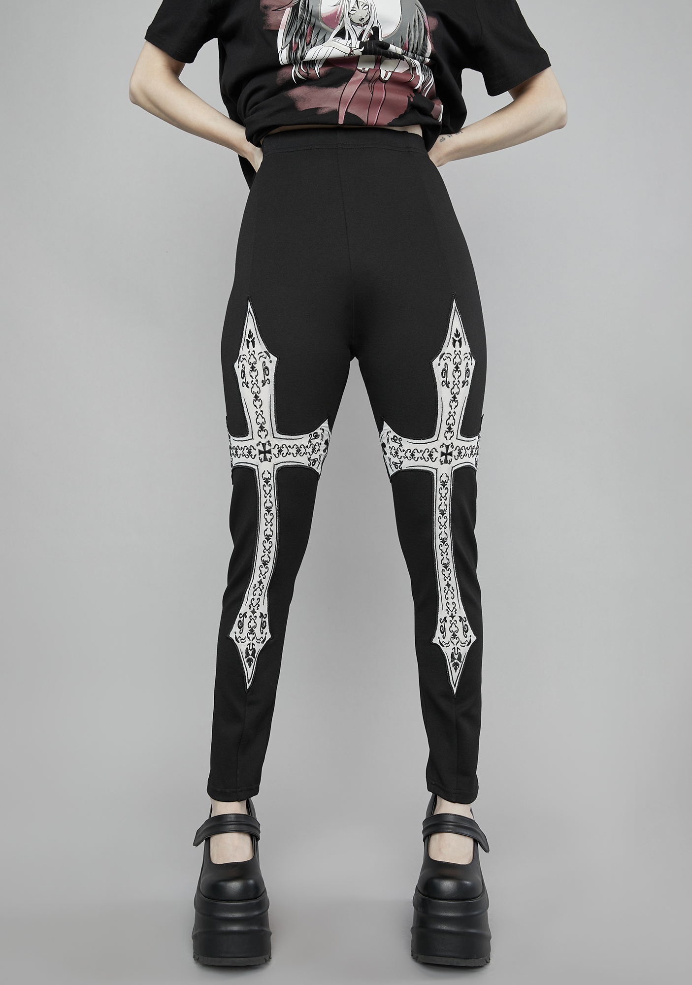 Detail Lotus Leggings Guns Out Nomer 32