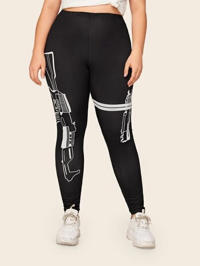 Detail Lotus Leggings Guns Out Nomer 10