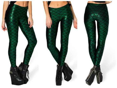 Detail Lotus Leggings Mermaid Nomer 5