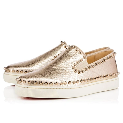 Detail Louboutin Pik Boat Woman Nomer 29