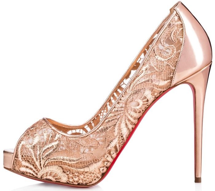 Detail Louboutin Wedding Shoes Cinderella Nomer 20