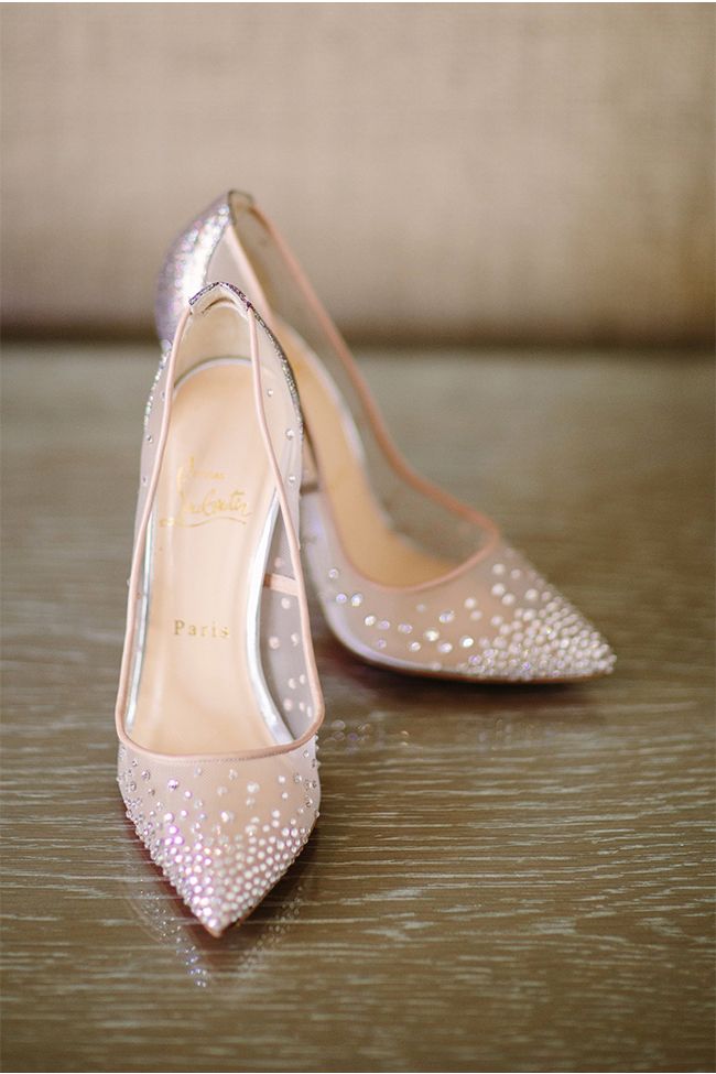 Detail Louboutin Wedding Shoes Cinderella Nomer 22