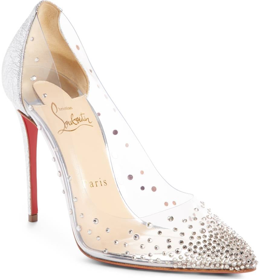 Detail Louboutin Wedding Shoes Cinderella Nomer 25