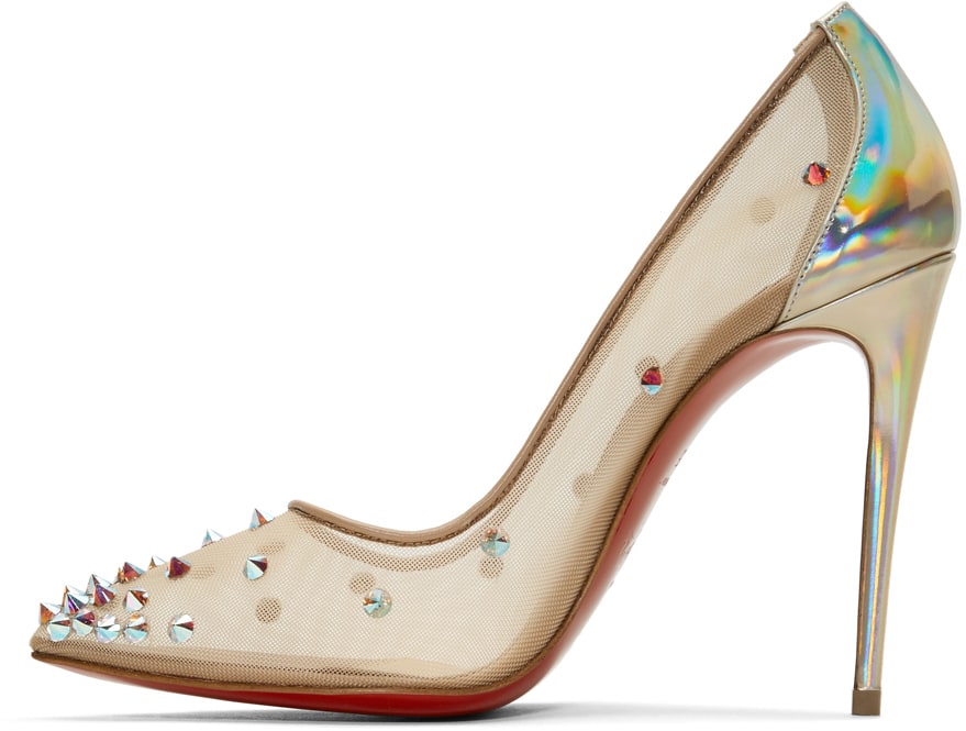 Detail Louboutin Wedding Shoes Cinderella Nomer 46