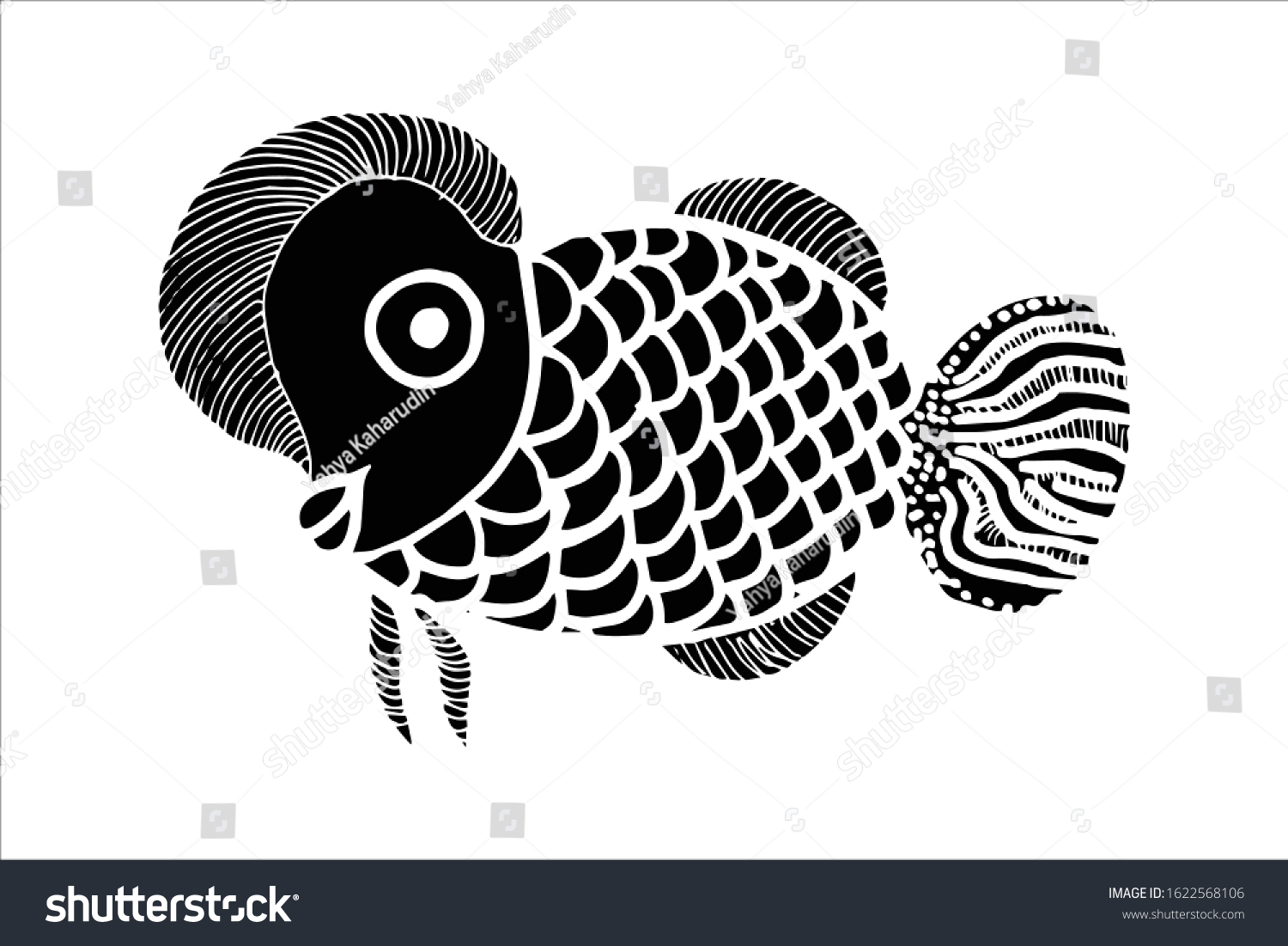 Detail Louhan Vector Nomer 8