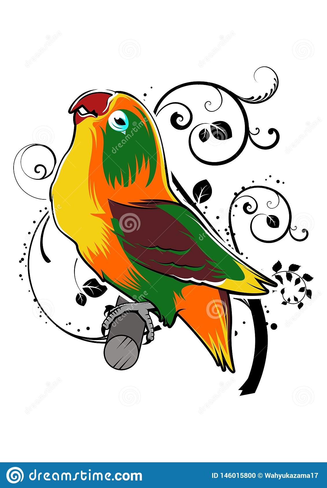 Detail Love Bird Vector Nomer 14