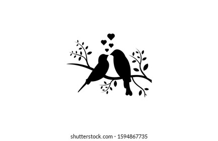 Detail Love Bird Vector Png Nomer 14